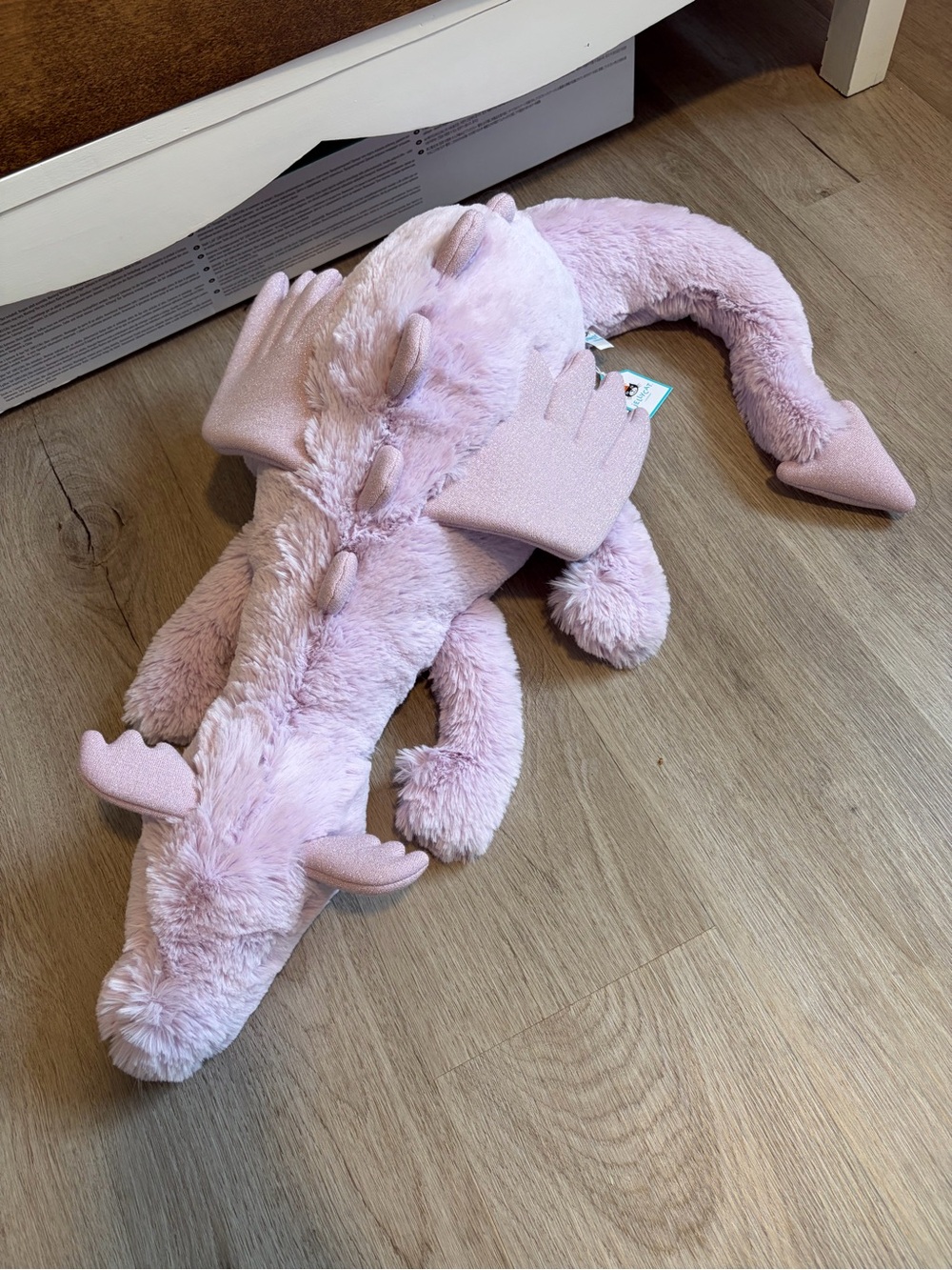Jellycat Huge Lavender Dragon
